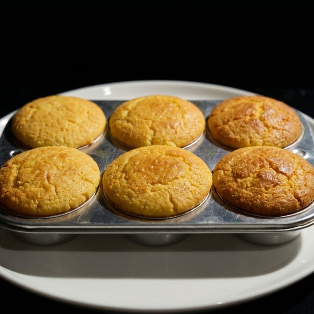 1 honey butter corn bread muffin.