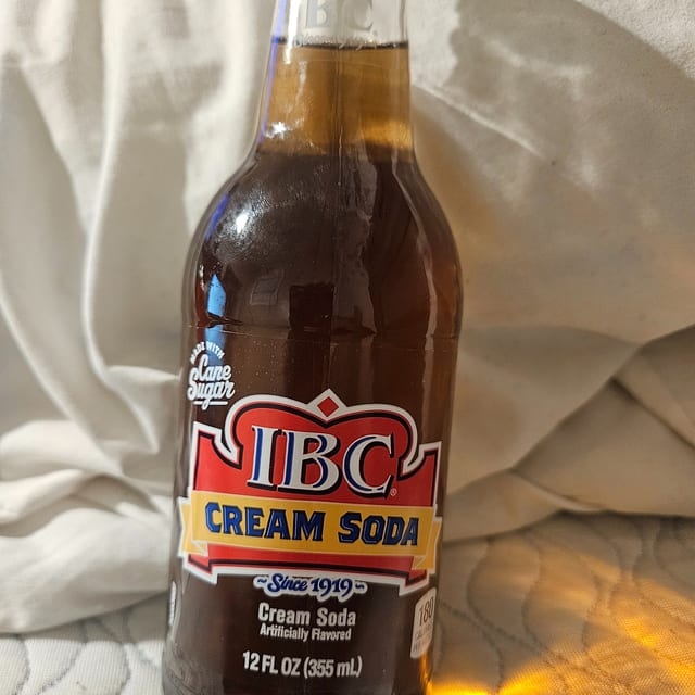 IBC CREAM SODA(GLASS BOTTLE) 120Z.