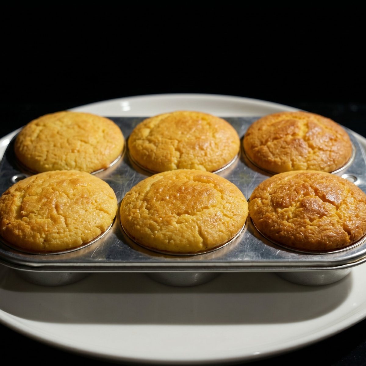 1 dozen of honey butter corn bread muffin