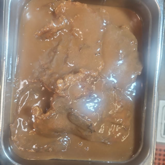 Smothered Pork Chop.
