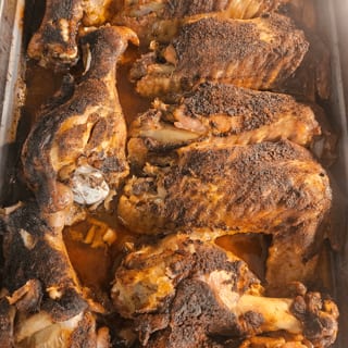 Baked Turkey Leg