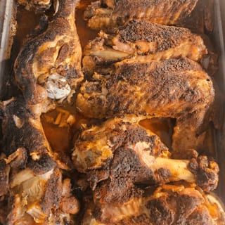 Baked Turkey Wing
