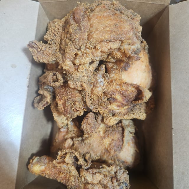 8 piece leg and thigh chicken only.