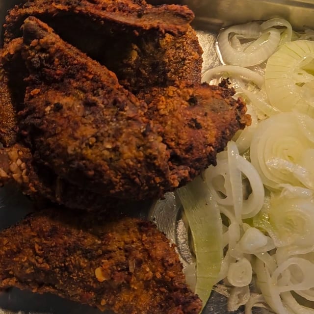 Liver & Onions - Meal.